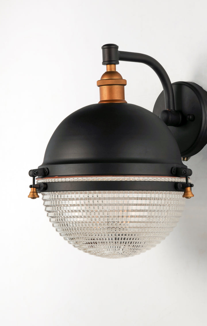 Portside Outdoor Wall Sconce Oil Rubbed Bronze / Antique Brass alternate view