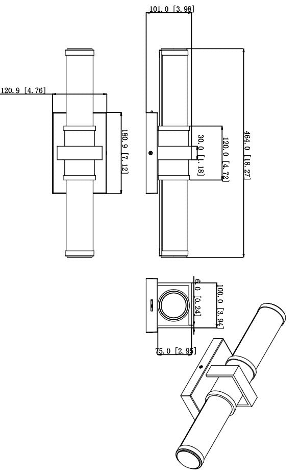 Idris - LED 1 Light Vanity