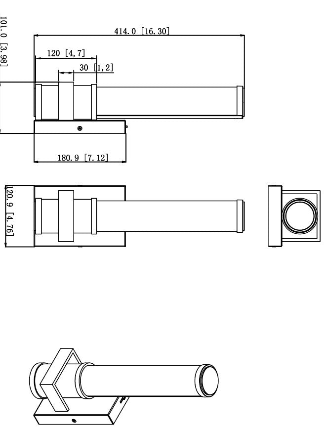Idris - LED 1 Light Wall Sconce