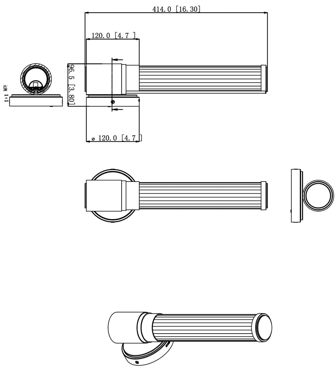 Warwick - LED 1 Light Wall Sconce