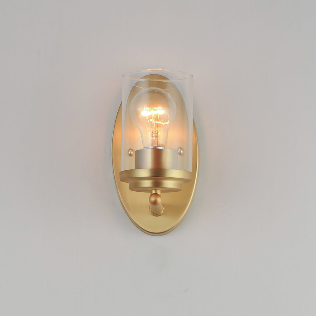 Corona 1-Light Wall Sconce Satin Brass (CLSBR) alternate view