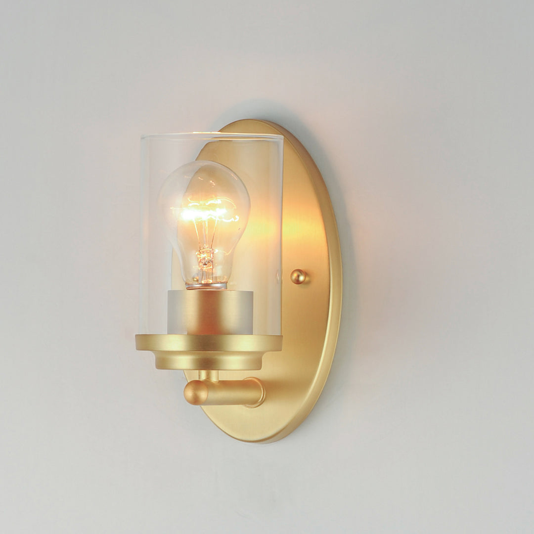 Corona 1-Light Wall Sconce Satin Brass (CLSBR) alternate view