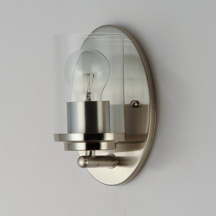 Corona 1-Light Wall Sconce Satin Nickel (CLSN) alternate view