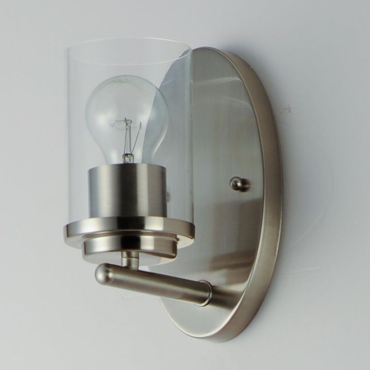 Corona 1-Light Wall Sconce Satin Nickel (CLSN) alternate view