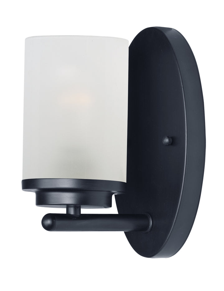 Corona 1-Light Wall Sconce Black (FTBK)