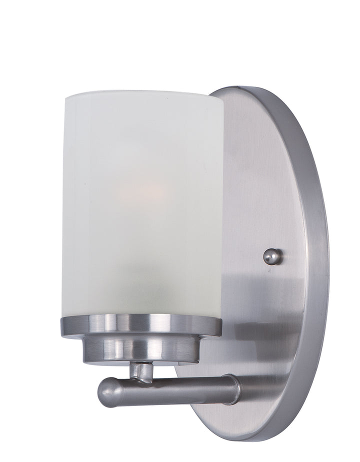Corona 1-Light Wall Sconce Satin Nickel (FTSN)