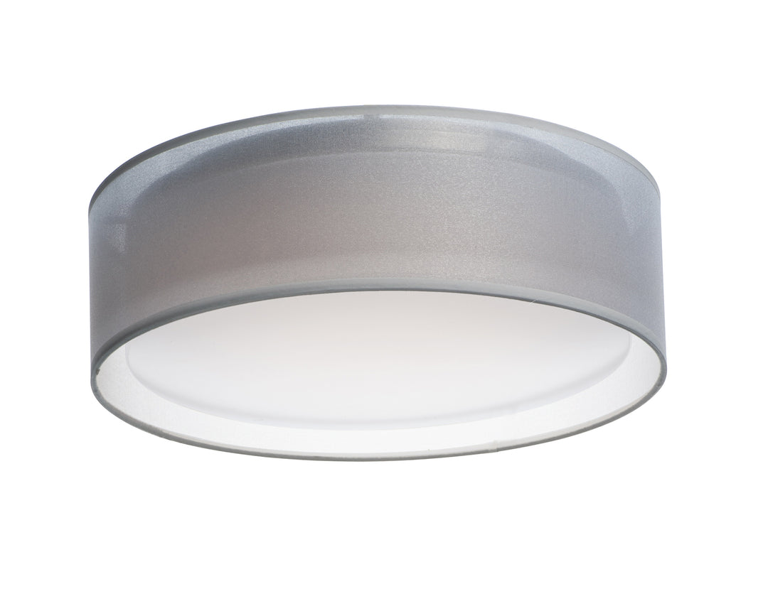 Prime LED Flush Mount in White Organza by Maxim Lighting