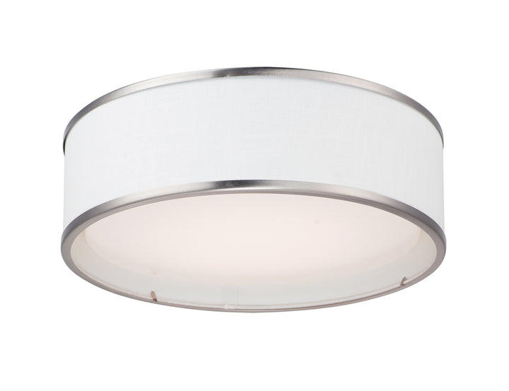 Prime LED Flush Mount in Satin Nickel by Maxim Lighting