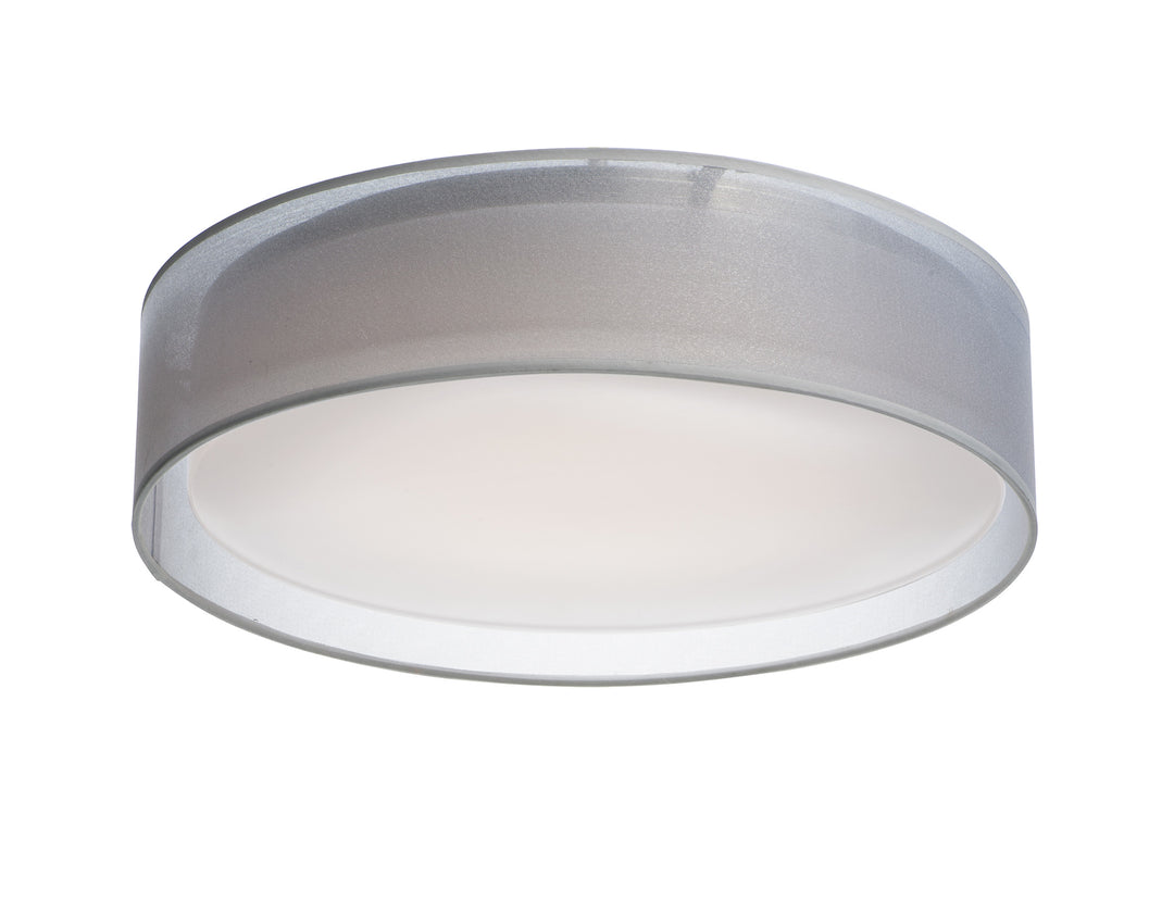 Prime LED Flush Mount in White Organza by Maxim Lighting