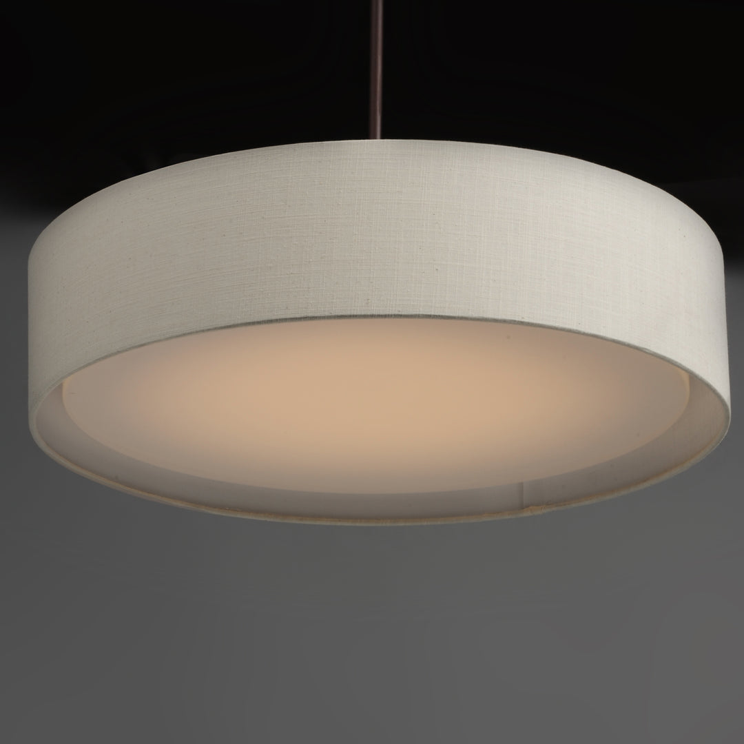 Prime LED Pendant Oatmeal / Oil Rubbed Bronze alternate view