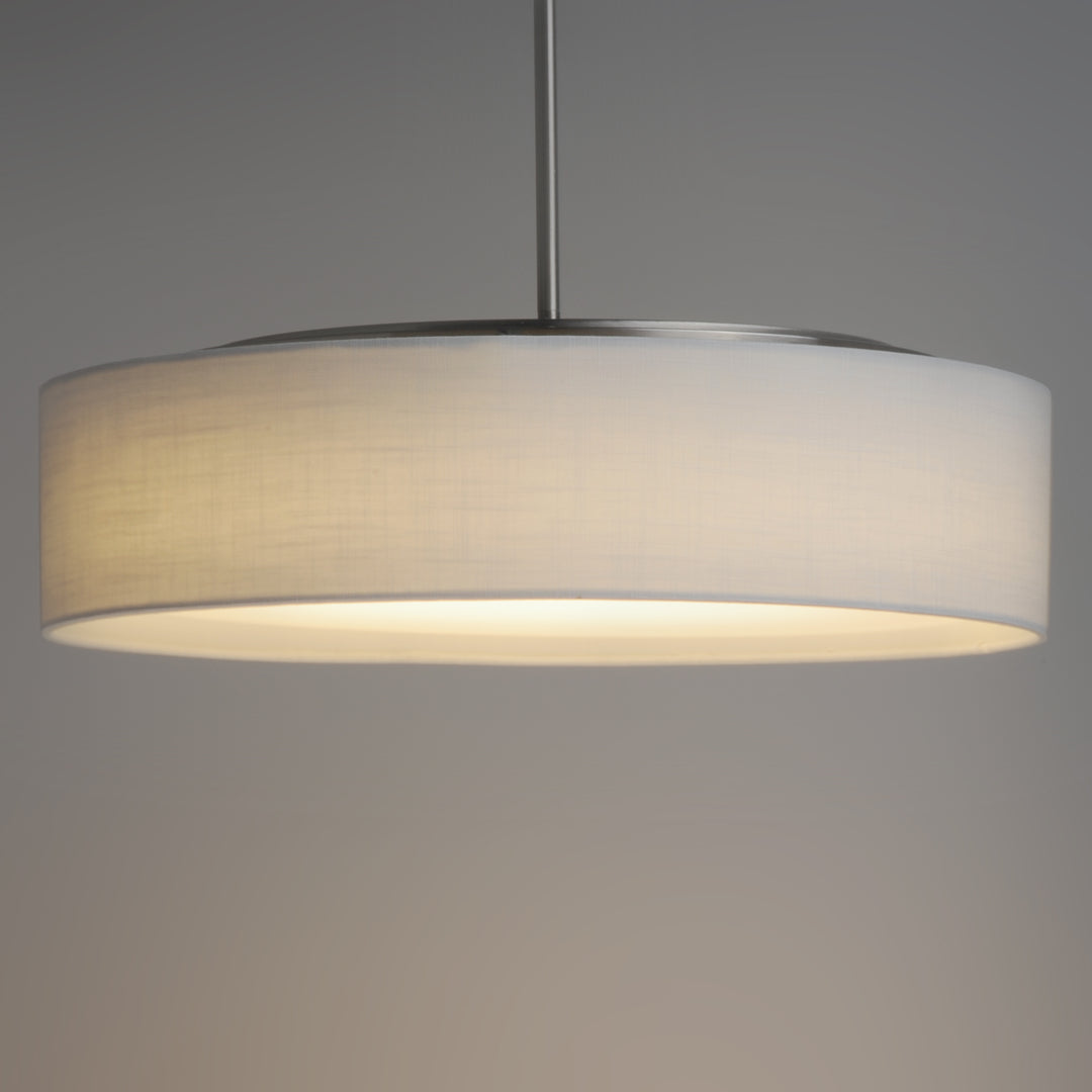 Prime LED Pendant Wool / Satin Nickel alternate view