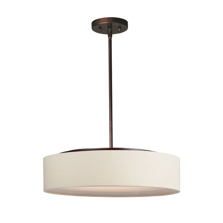 Prime LED Pendant Oatmeal / Oil Rubbed Bronze