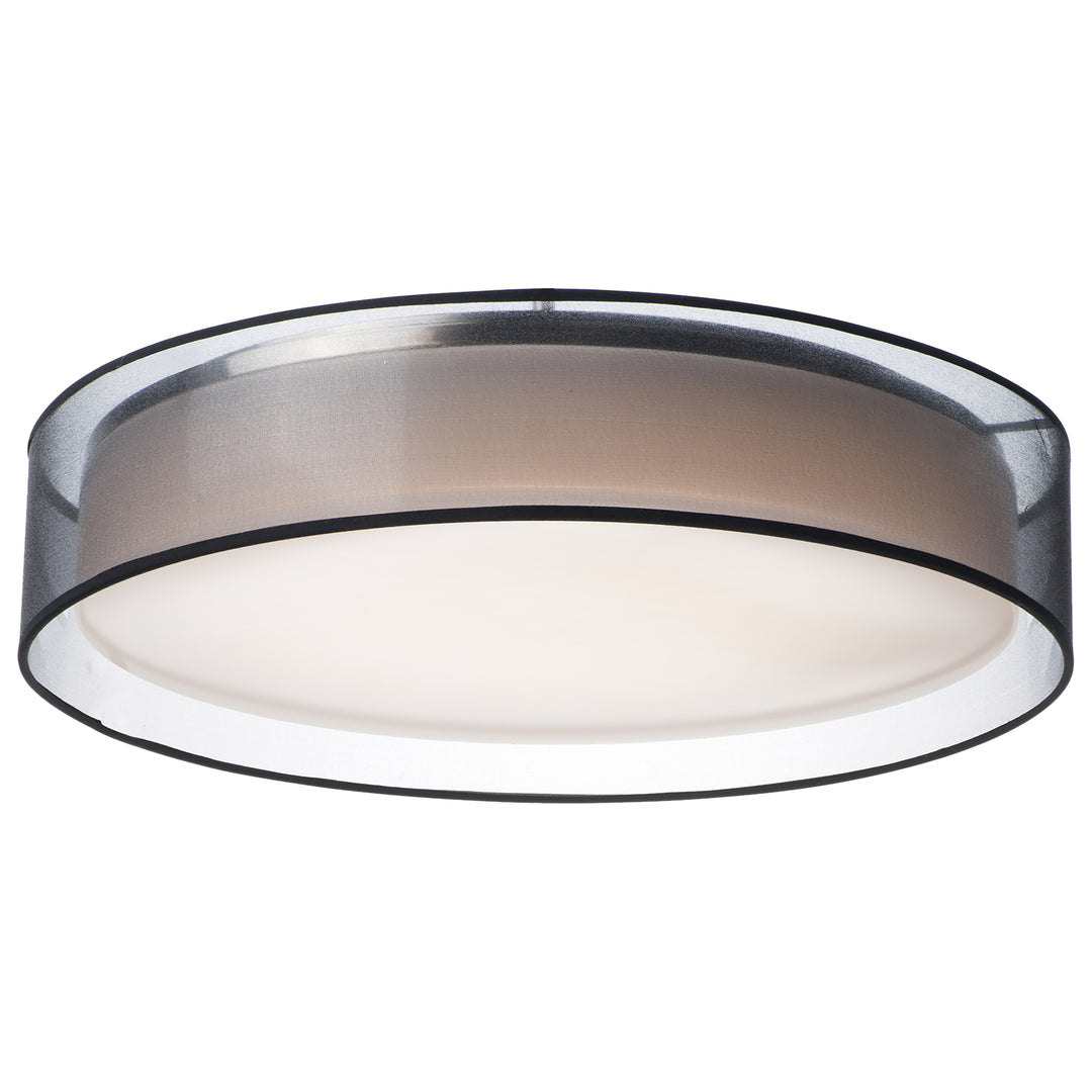 Prime LED Flush Mount in Black Organza by Maxim Lighting