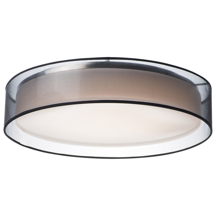 Prime LED Flush Mount in Black Organza by Maxim Lighting
