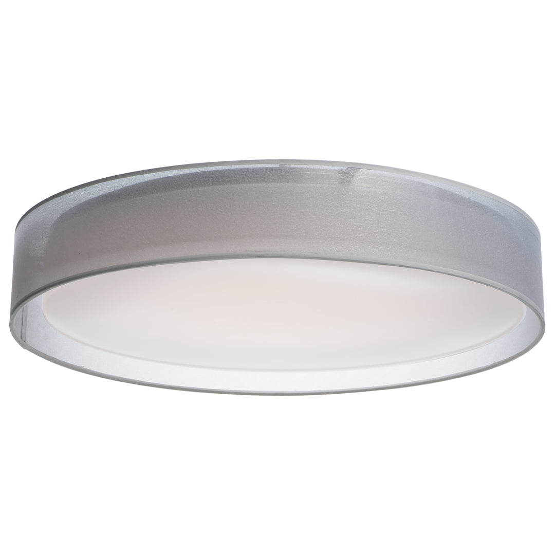 Prime LED Flush Mount in White Organza by Maxim Lighting