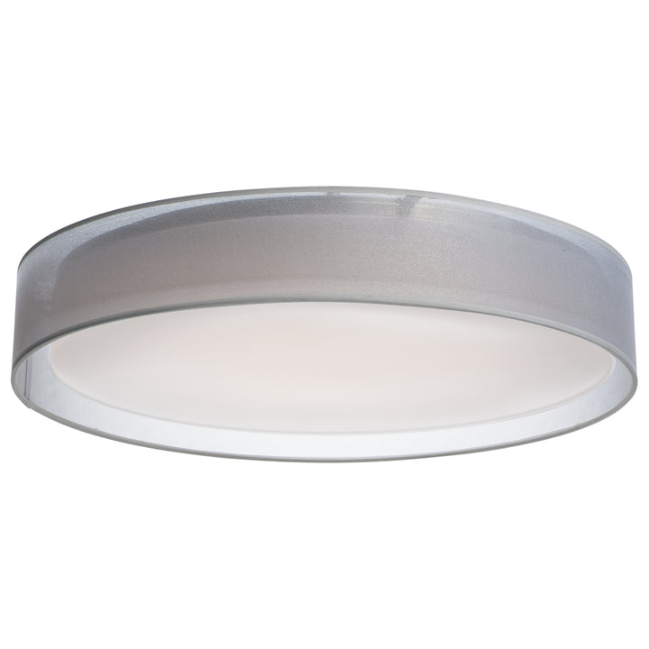 Prime LED Flush Mount in White Organza by Maxim Lighting