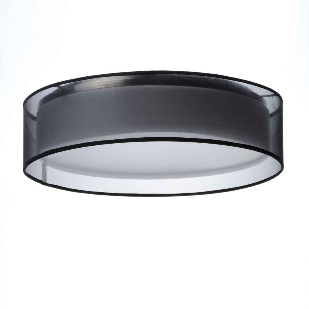 Prime LED Flush Mount 120-277V Black Organza alternate view