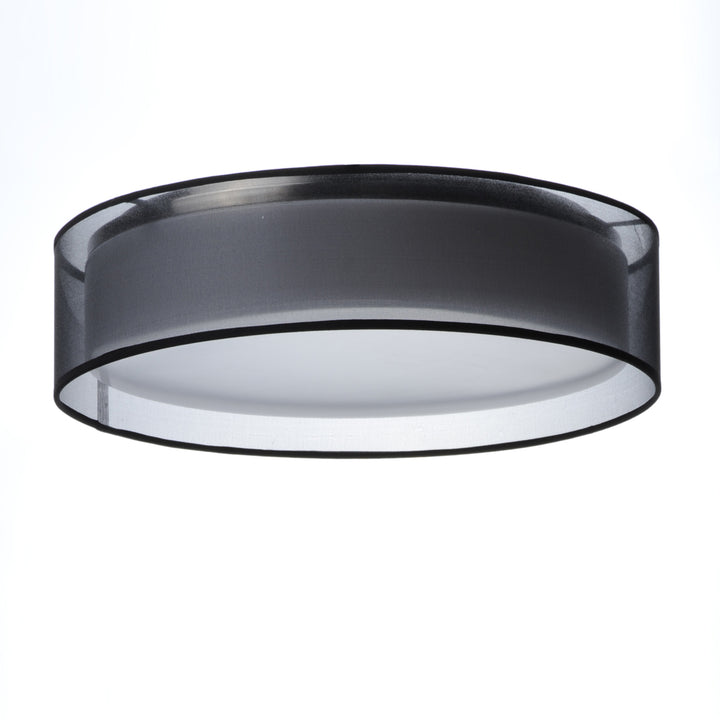 Prime LED Flush Mount 120-277V Black Organza alternate view