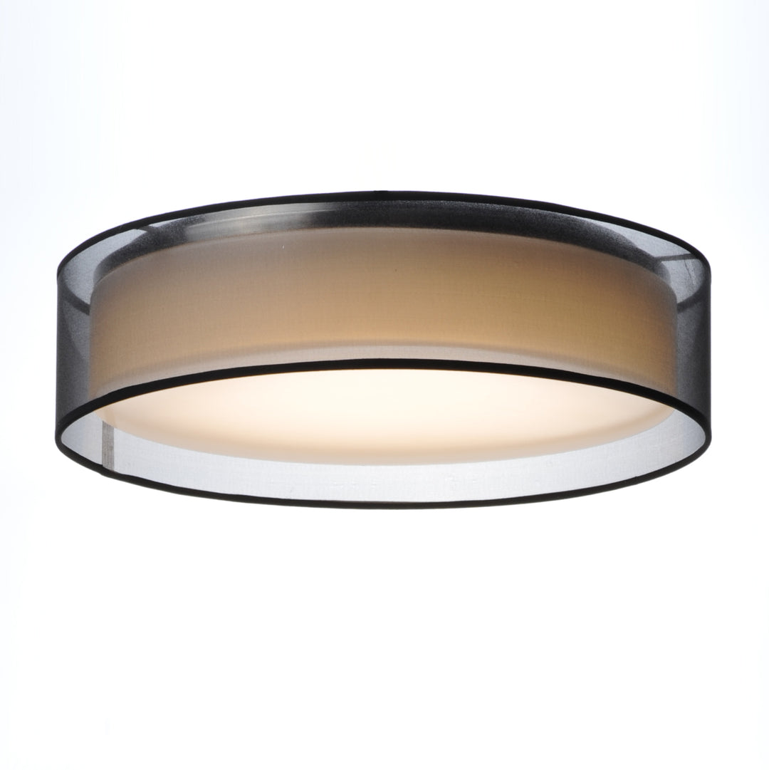 Prime LED Flush Mount 120-277V Black Organza alternate view