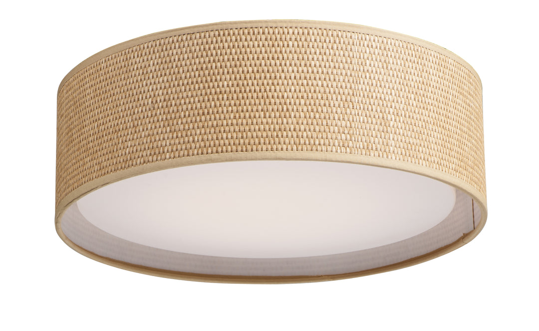 Prime LED Flush Mount 120-277V Grass Cloth