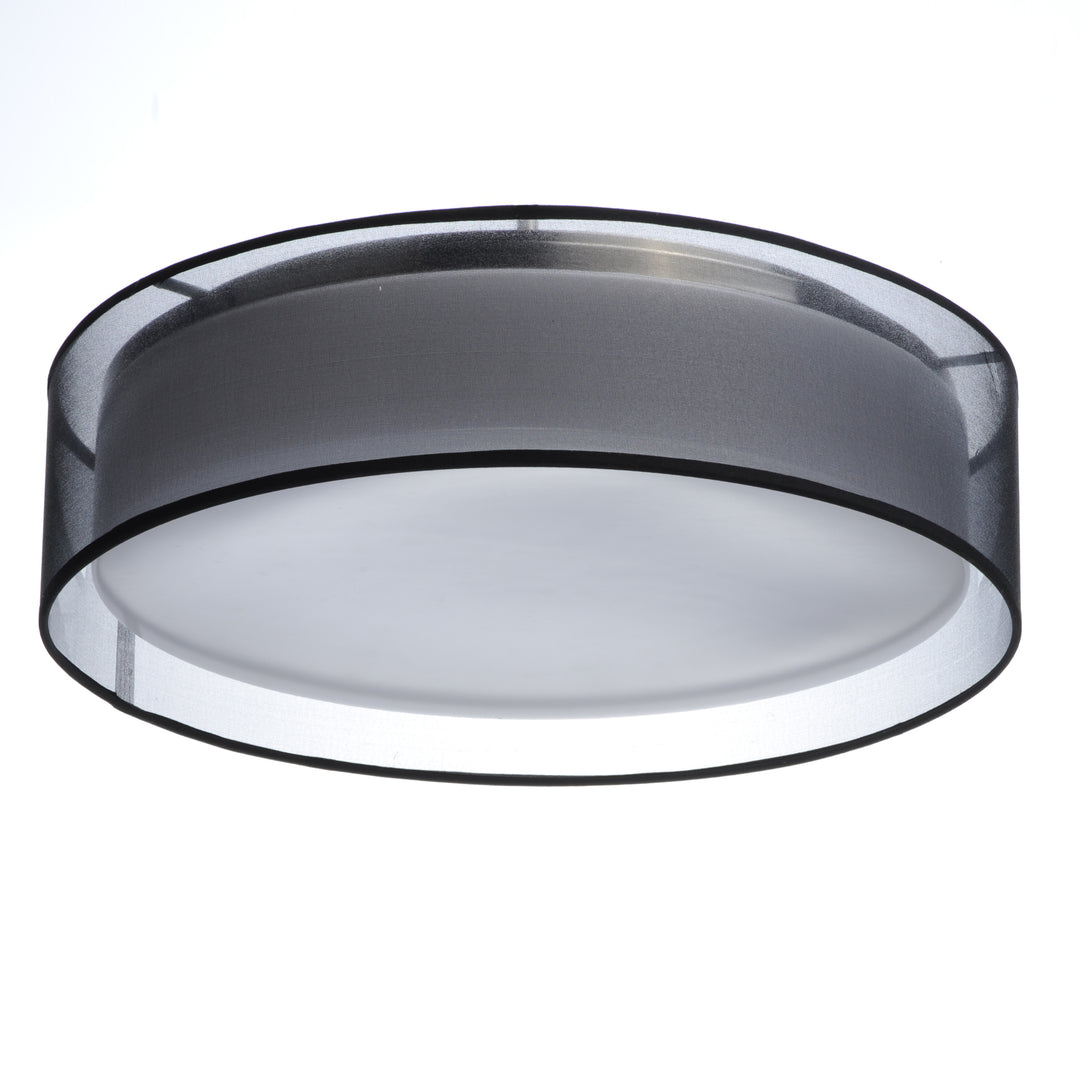 Prime LED Flush Mount 120-277V Black Organza alternate view