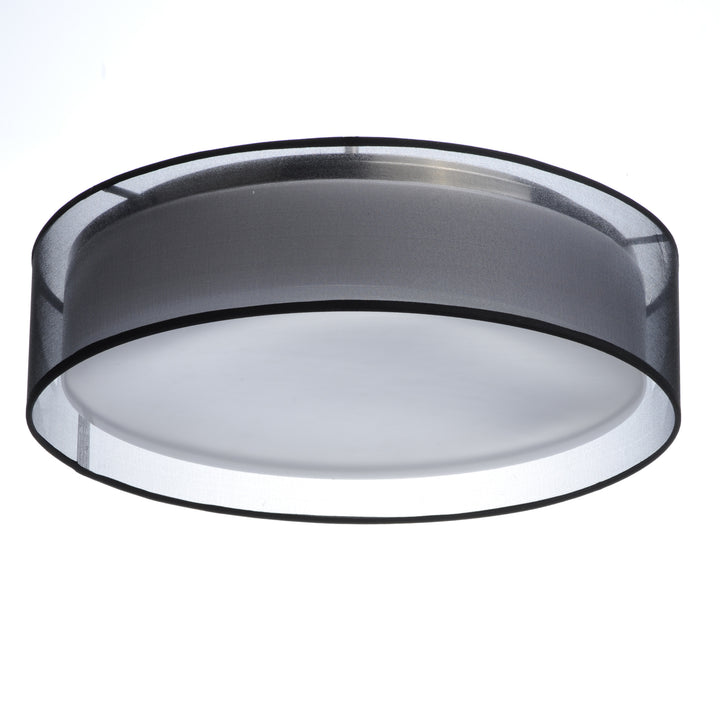 Prime LED Flush Mount 120-277V Black Organza alternate view