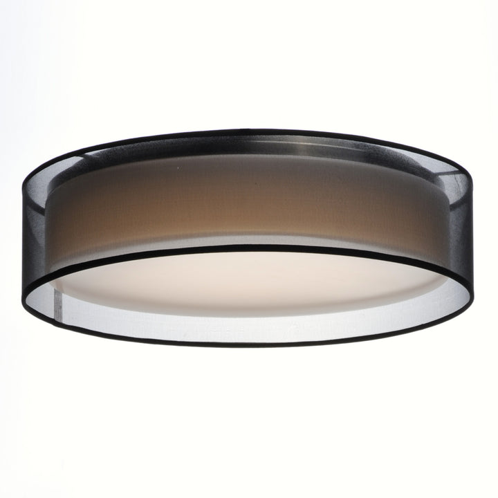 Prime LED Flush Mount 120-277V Black Organza alternate view