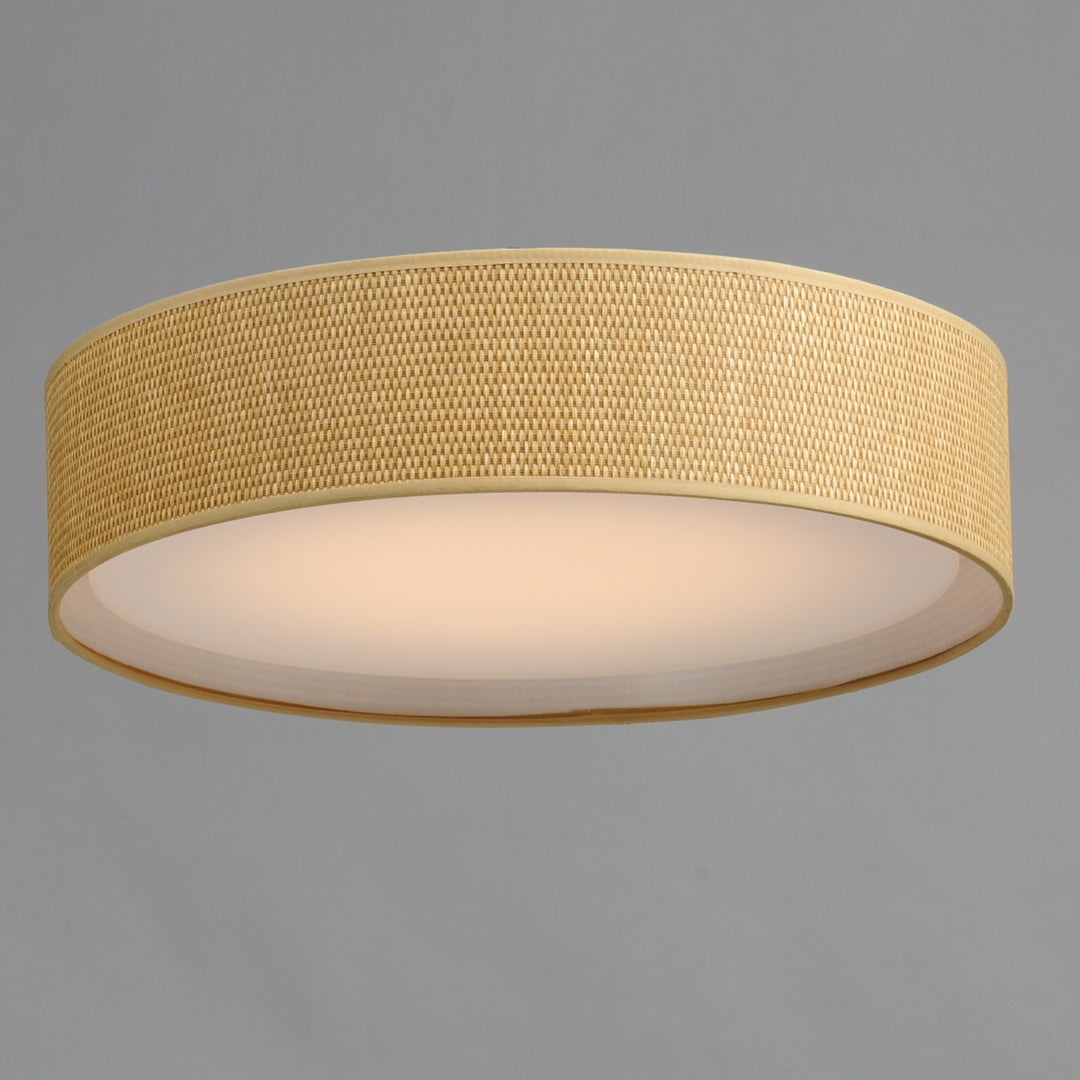 Prime LED Flush Mount 120-277V Grass Cloth alternate view