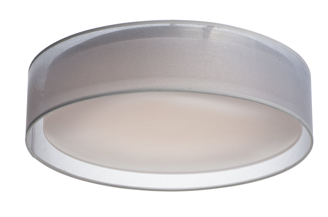 Prime LED Flush Mount 120-277V White Organza