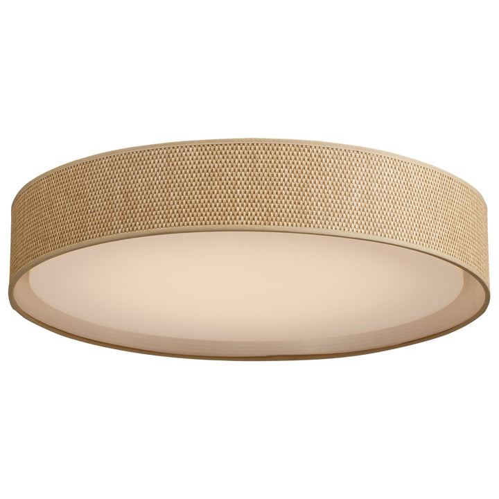 Prime LED Flush Mount 120-277V Grass Cloth