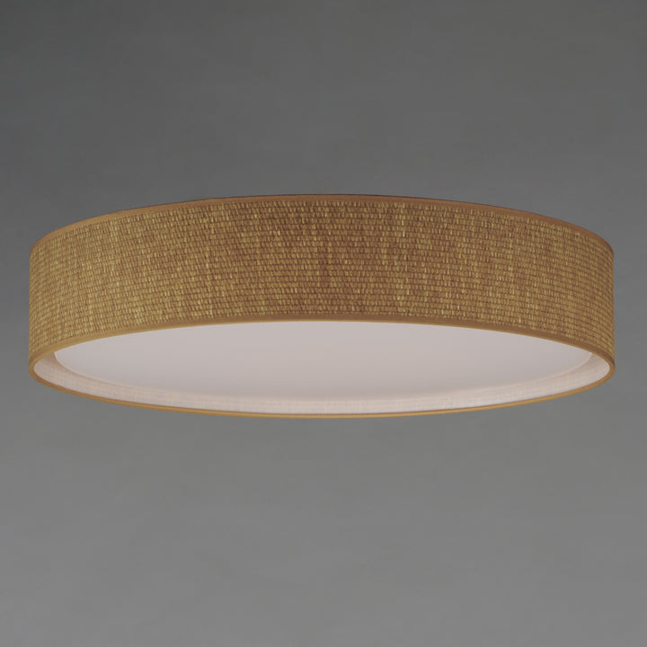 Prime LED Flush Mount 120-277V Grass Cloth alternate view