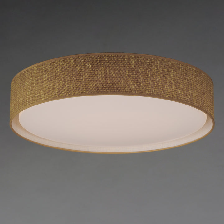 Prime LED Flush Mount 120-277V Grass Cloth alternate view