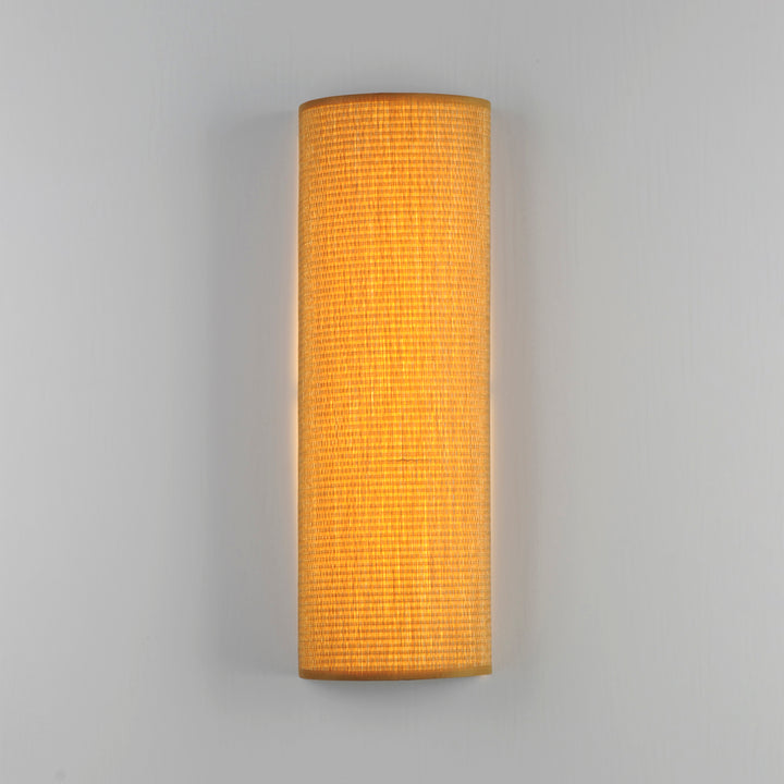 Prime 18" Tall LED Sconce 120-277 UNV Dim Grass Cloth alternate view