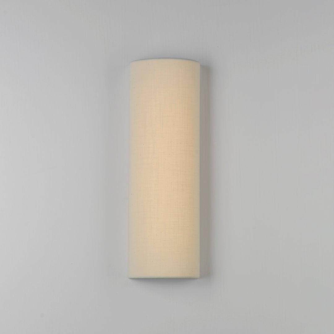 Prime 18" Tall LED Sconce 120-277 UNV Dim Oatmeal alternate view