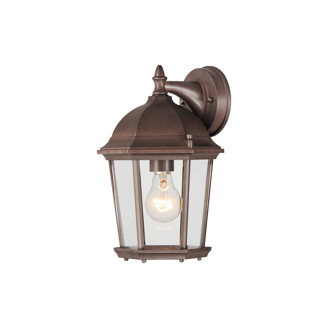 Builder Cast 1-Light Outdoor Wall Lantern Empire Bronze