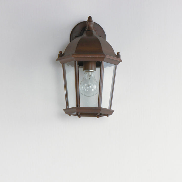 Builder Cast 1-Light Outdoor Wall Lantern Empire Bronze alternate view