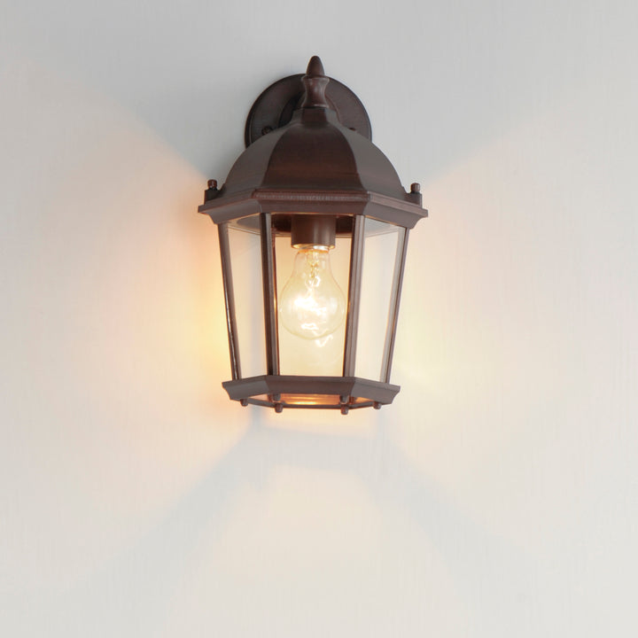 Builder Cast 1-Light Outdoor Wall Lantern Empire Bronze alternate view
