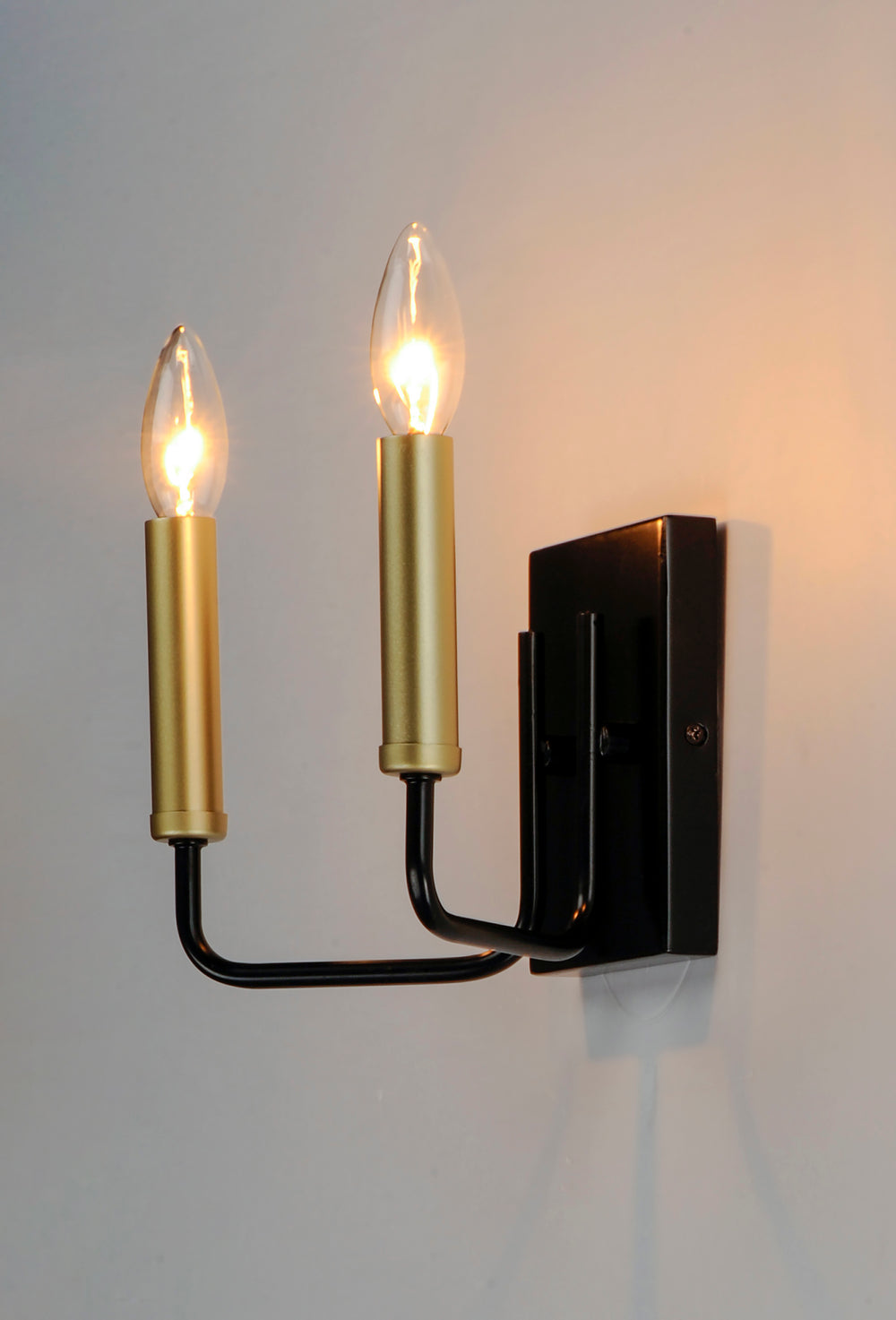 Sullivan 2-Light Bath Vanity Black / Gold alternate view