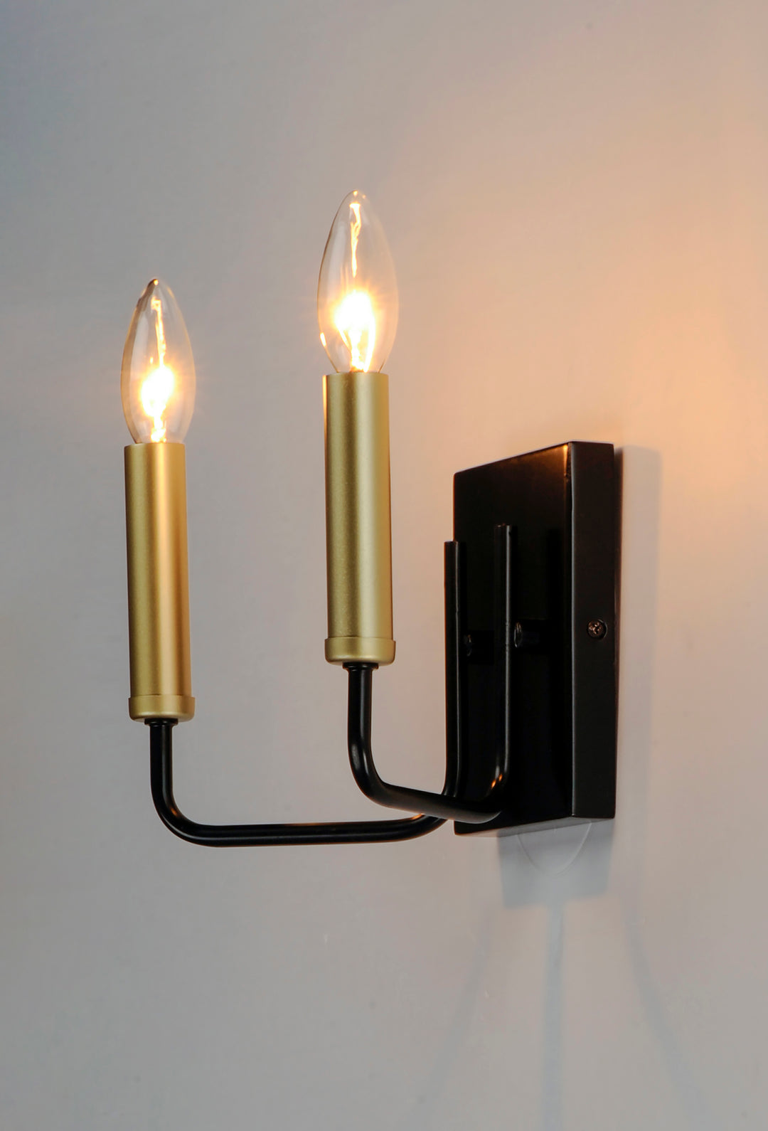 Sullivan 2-Light Bath Vanity Black / Gold alternate view