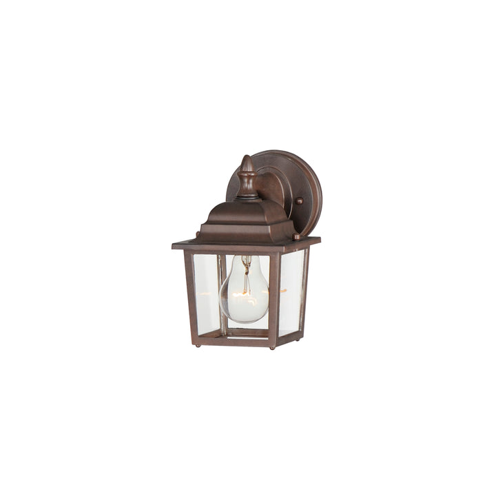 Builder Cast 1-Light Outdoor Wall Lantern Empire Bronze