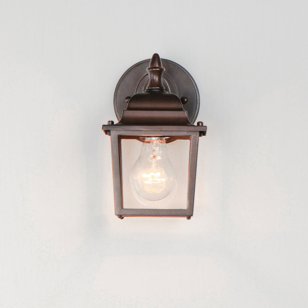 Builder Cast 1-Light Outdoor Wall Lantern Empire Bronze alternate view