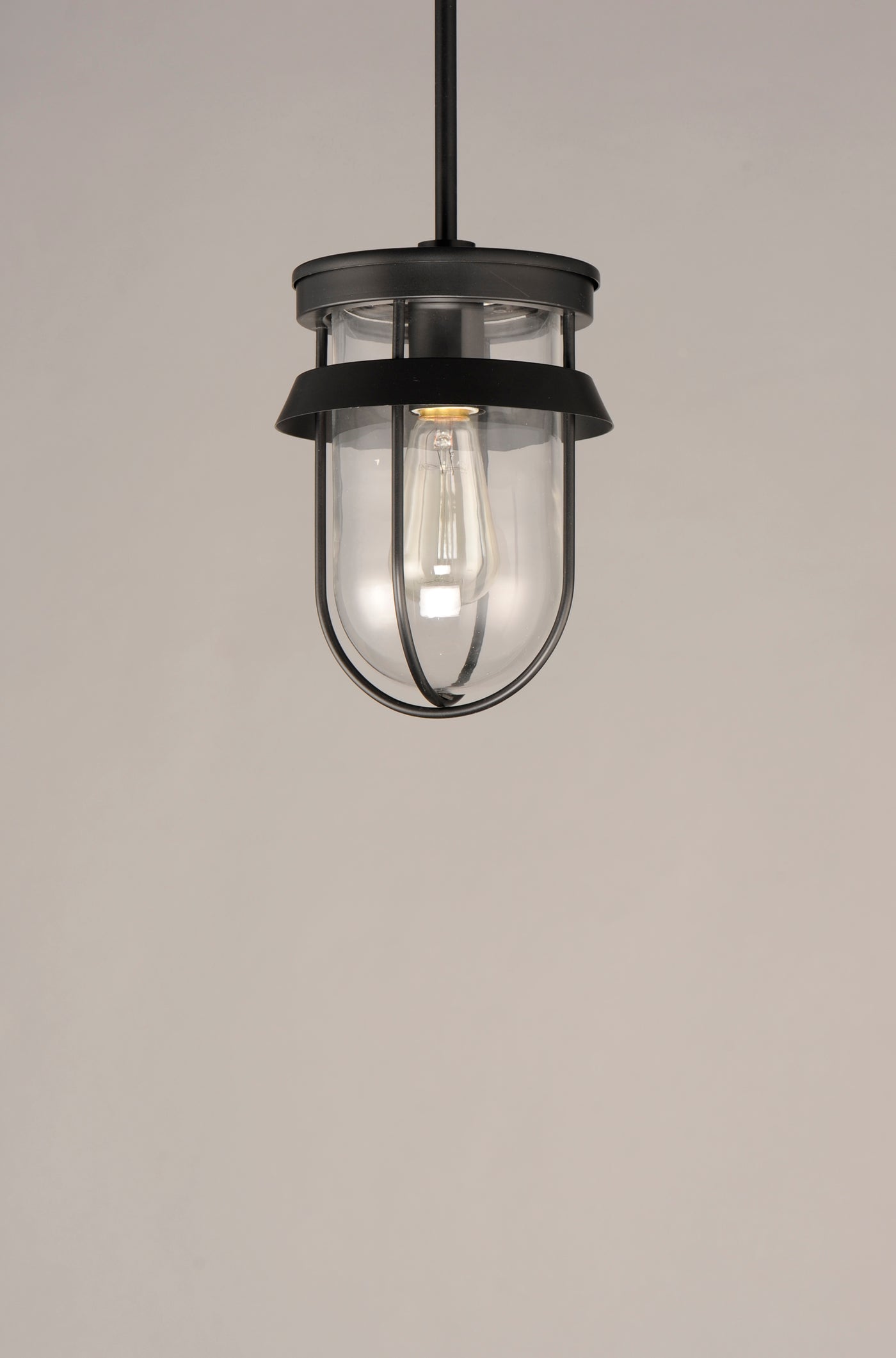 Breakwater - 1 Light Outdoor Pendant / Semi-Flush