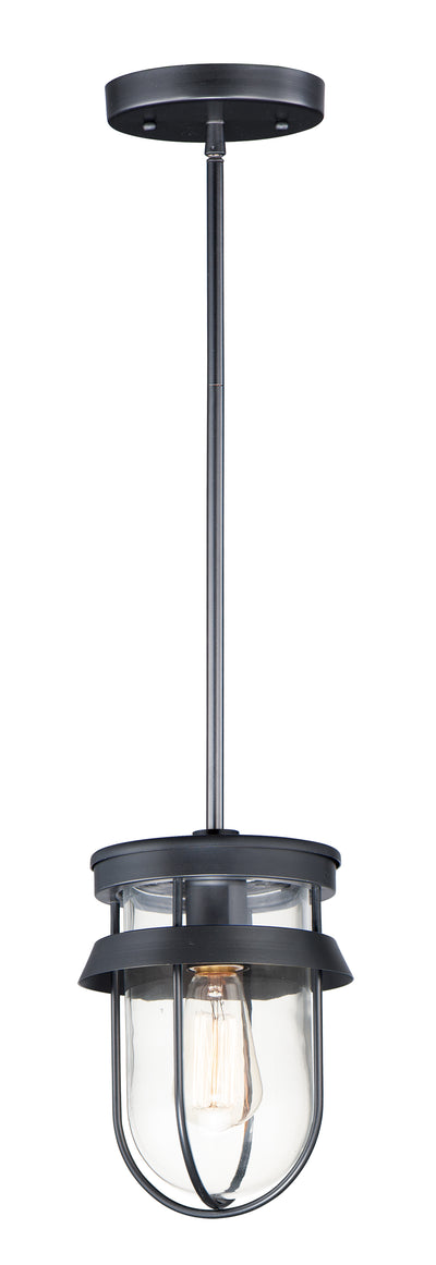 Breakwater - 1 Light Outdoor Pendant / Semi-Flush