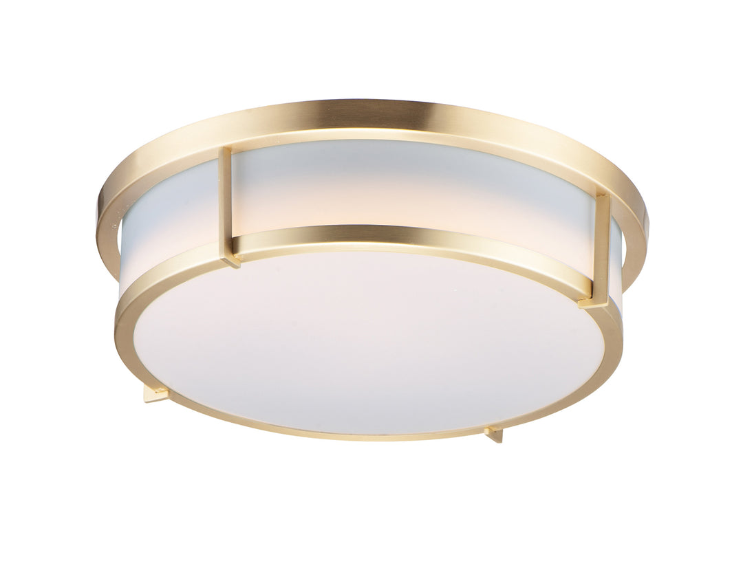 Rogue Flush Mount in Satin Brass by Maxim Lighting