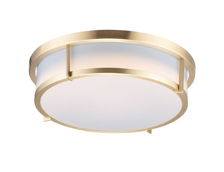 Rogue Flush Mount in Satin Brass by Maxim Lighting