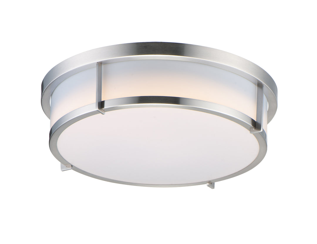 Rogue Flush Mount in Satin Nickel by Maxim Lighting