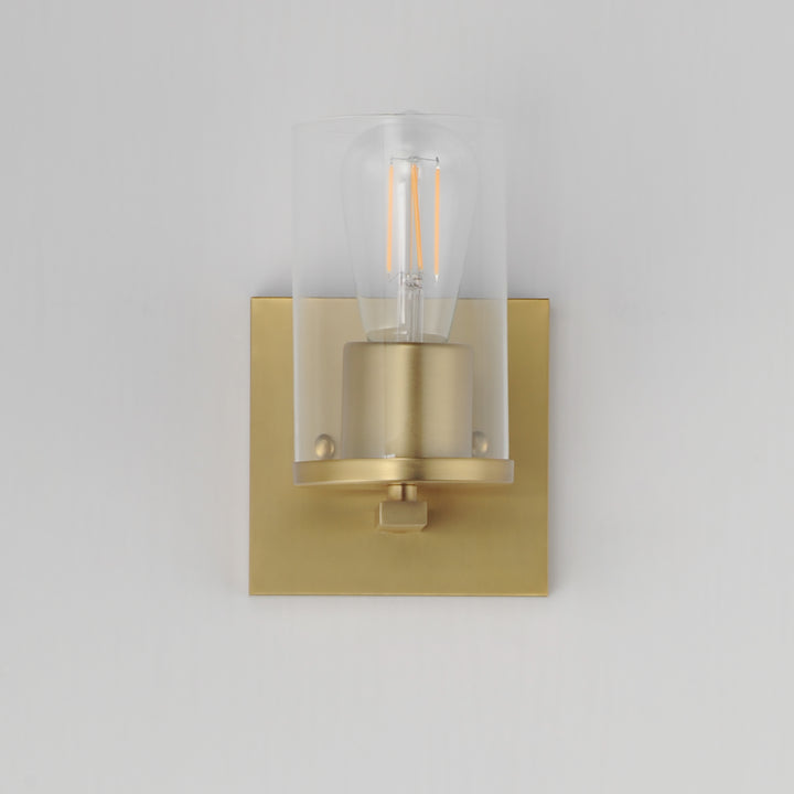 Lateral Bath Vanity Satin Brass alternate view