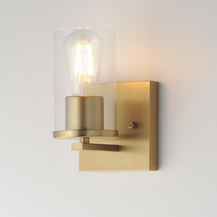 Lateral Bath Vanity Satin Brass alternate view