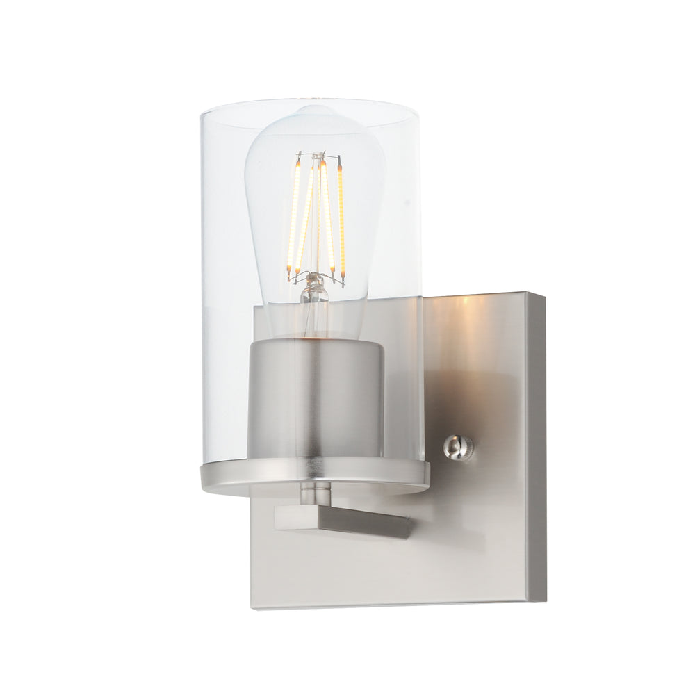 Lateral Bath Vanity Satin Nickel