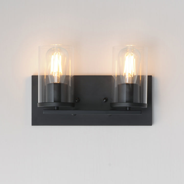 Lateral Bath Vanity Black alternate view